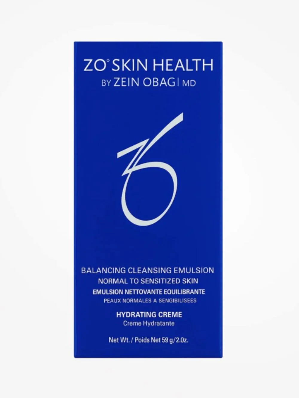 NWT ZO Skin Health Balancing Cleansing Emulsion + Hydrating Crème Travel Duo